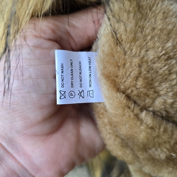 Olive Green Faux Fur Trim Parka Coat - Picture 12 of 15